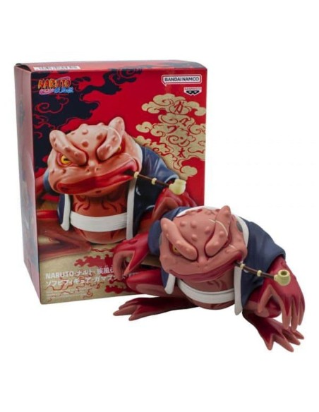 NARUTO SHIPPUDEN - SOFT VINYL FIGURE - GAMABUNTA - STATUA 10CM