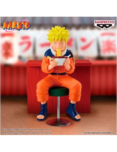 NARUTO SHIPPUDEN - ICHIRAKU - NARUTO UZUMAKI - STATUA 10CM