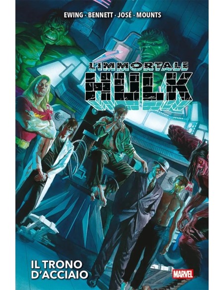 L`IMMORTALE HULK VOL. 3 IL TRONO D`ACCIAIO - MARVEL DELUXE
