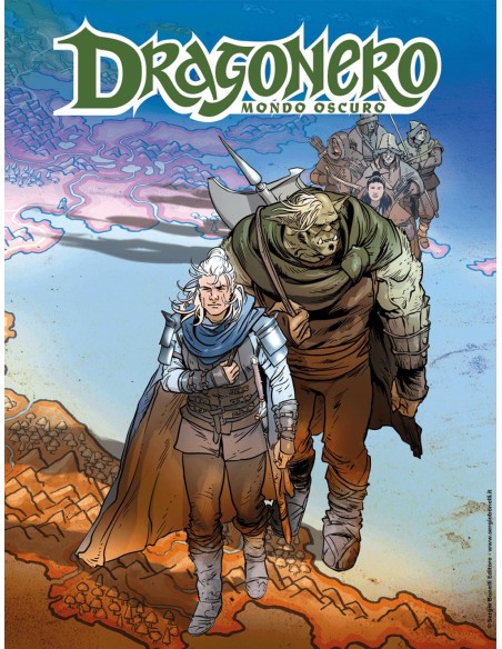 DRAGONERO 138 VARIANT MATERICA - MONDO OSCURO 25