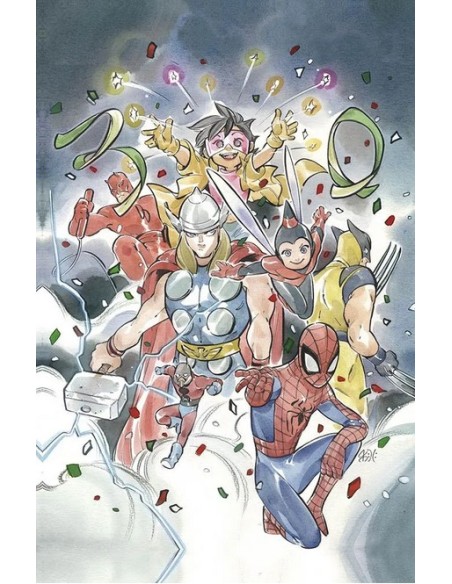 SPIDER-MAN 857 VARIANT PEACH MOMOKO 30 ANNI PANINI - AMAZING SPIDER-MAN VARIANT 57