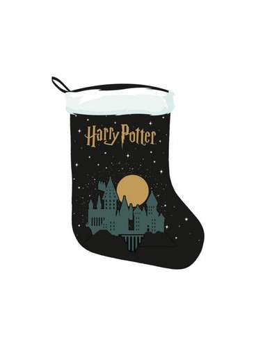 HARRY POTTER HOGWARTS SANTA SOCK CALZA