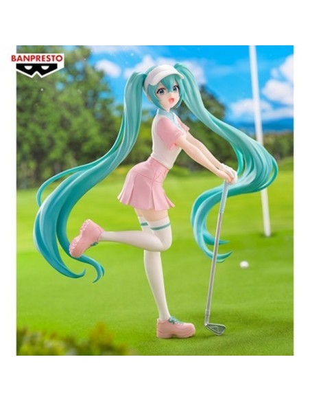 HATSUNE MIKU - HOLIDAY MEMORIES - HATSUNE MIKU GOLF - STATUA 20CM
