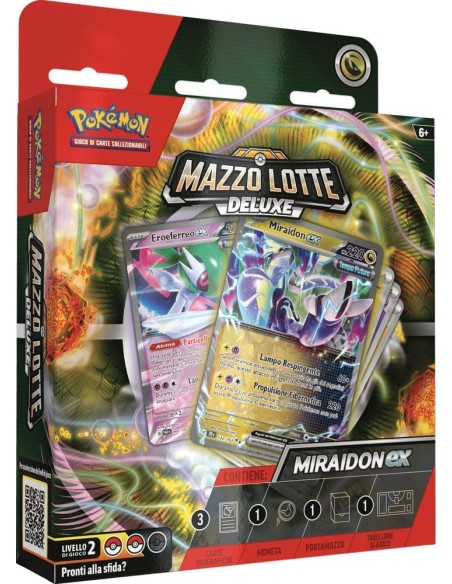 POKEMON - MAZZO LOTTE DELUXE MIRAIDON EX