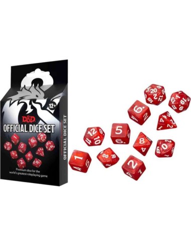 DUNGEONS & DRAGONS - SET DI DADI UFFICIALE