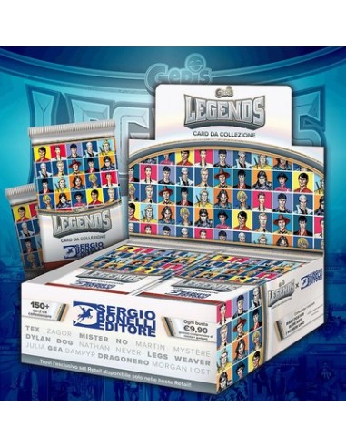 LEGENDS - SERGIO BONELLI EDITORE CARD DA COLLEZIONE BOX