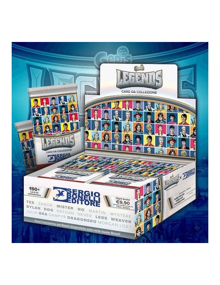 LEGENDS - SERGIO BONELLI EDITORE CARD DA COLLEZIONE BOX