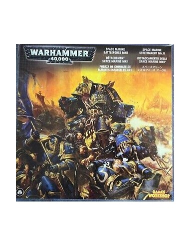 WARHAMMER 40K SPACE MARINE BATTLEFORCE MKII