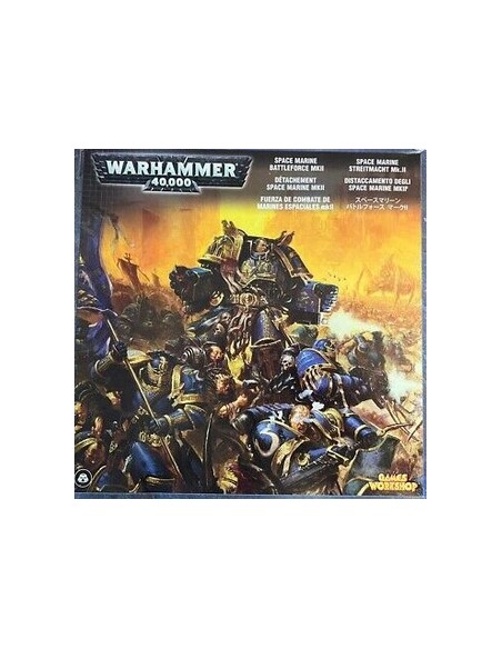 WARHAMMER 40K SPACE MARINE BATTLEFORCE MKII