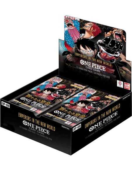 ONE PIECE CARD GAME - OP-09 - EMPERORS IN THE NEW WORLD - BOX