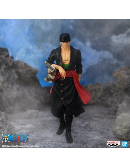 ONE PIECE - THE SHUKKO SPECIAL - RORONOA ZORO - STATUA 17CM