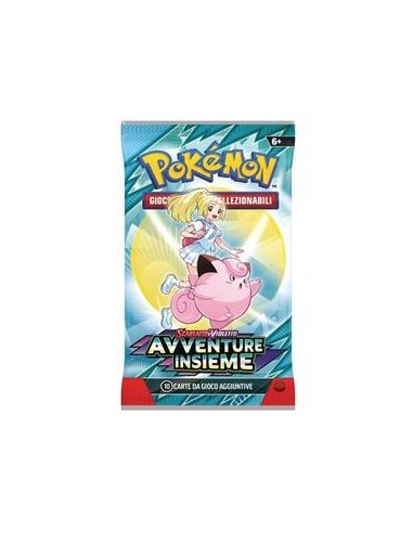 POKEMON SCARLATTO & VIOLETTO 09 AVVENTURE INSIEME - BUSTA