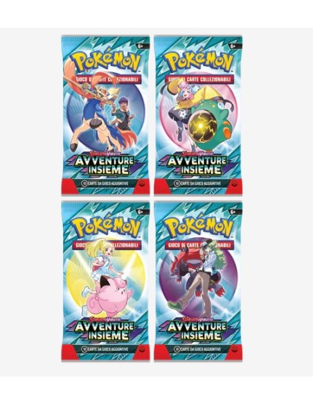 POKEMON SCARLATTO & VIOLETTO 09 AVVENTURE INSIEME - BOX