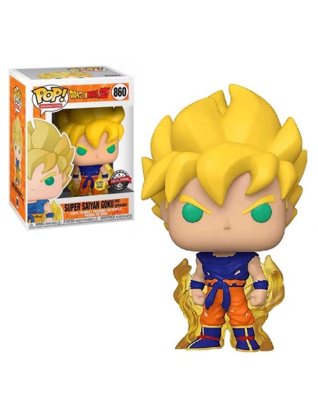 DRAGON BALL Z - SUPER SAIYAN GOKU (GLOWS IN THE DARK) - POP 860