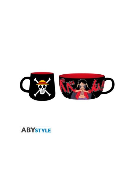 ONE PIECE - TAZZA + BOWL - LUFFY