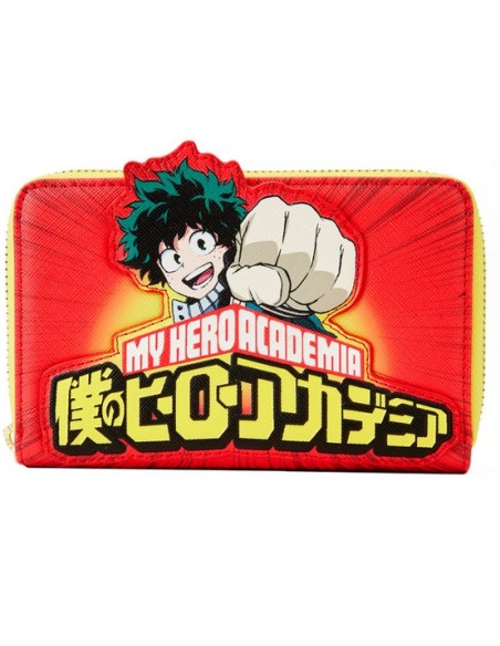 MY HERO ACADEMIA - PORTAFOGLIO CON ZIP - IZUKU PUNCH