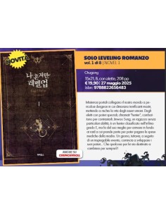 SOLO LEVELING ROMANZO 1 (di 8) - NOVEL 1