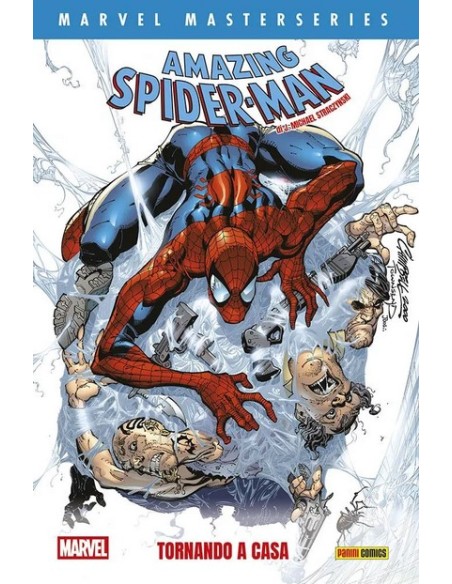 MARVEL MASTERSERIES AMAZING SPIDER-MAN DI STRACZYNSKI 1 (di 7) TORNANDO A CASA