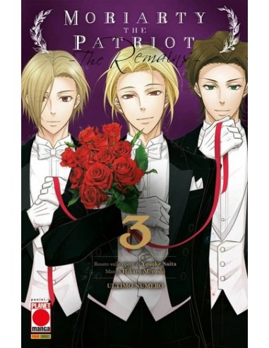 MORIARTY THE PATRIOT: THE REMAINS 3 (di 3) - MANGA STORIE NUOVA SERIE 96