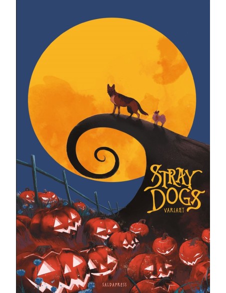 STRAY DOGS CANI RANDAGI (VERSIONE D) - COVER OMAGGIO A ``THE NIGTMARE BEFORE CHRISTMAS``