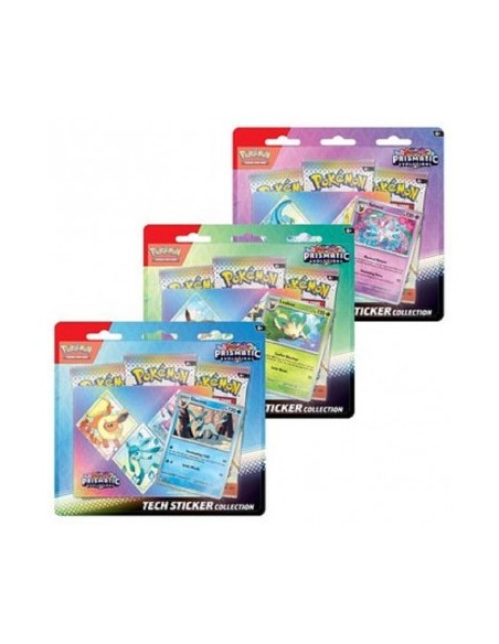 POKEMON SCARLATTO E VIOLETTO 8.5 - EVOLUZIONI PRISMATICHE - COLLEZIONE CON ADESIVI