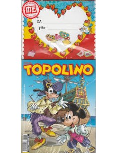 TOPOLINO CON BIGLIETTO AUGURI 3298