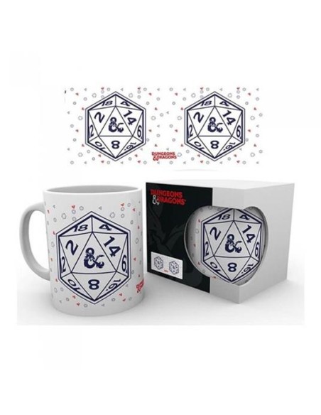 DUNGEONS & DRAGONS - TAZZA 320ML - D20