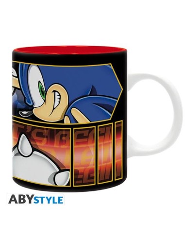 SONIC AND KNUCKLES TAZZA  320 ML