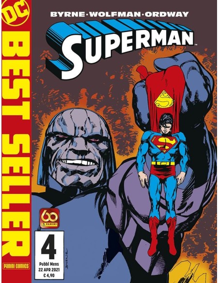 SUPERMAN DI JOHN BYRNE 4 - DC BEST SELLER NUOVA SERIE