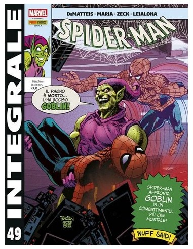 MARVEL INTEGRALE SPIDER-MAN DI J.M. DEMATTEIS 49 (di 50)