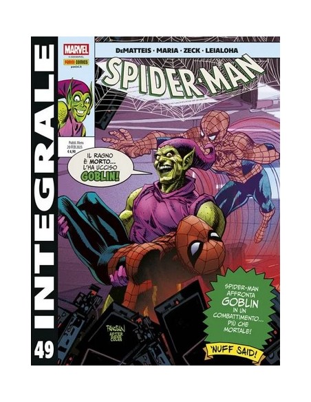 MARVEL INTEGRALE SPIDER-MAN DI J.M. DEMATTEIS 49 (di 50)