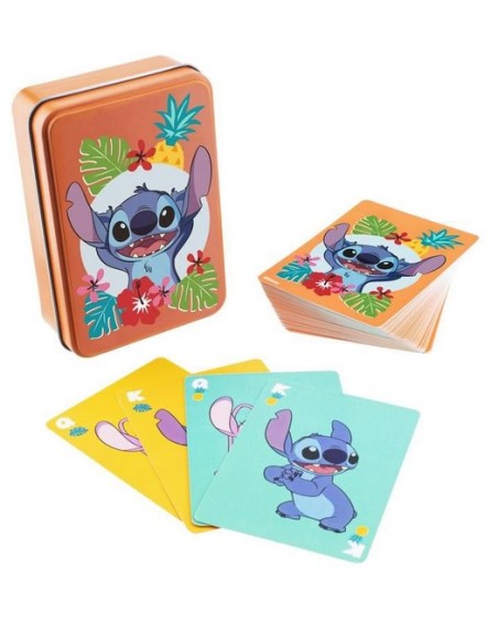 DISNEY LILO & STITCH PLAYING CARDS IN A TIN