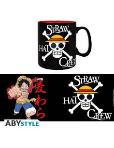 ONE PIECE LUFFY & SKULLS TAZZA 460ML