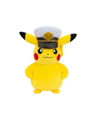 POKEMON CAPITAN PIKACHU PELUCHE 20CM
