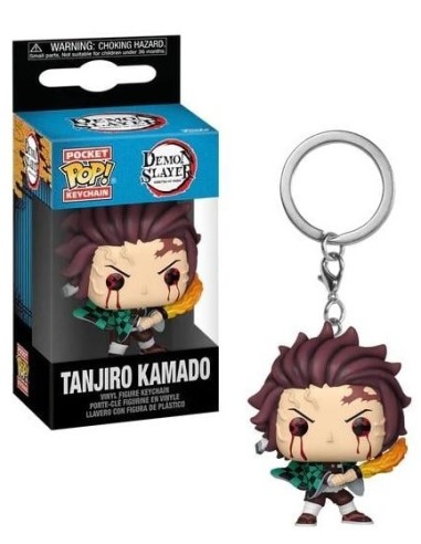 DEMON SLAYER - TANJIRO (SUN BREATHING) - POCKET POP KEYCHAIN