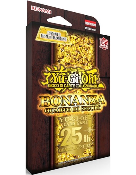 TUCKBOX YU-GI-OH! - QUARTER CENTURY BONANZA (3 BUSTE)