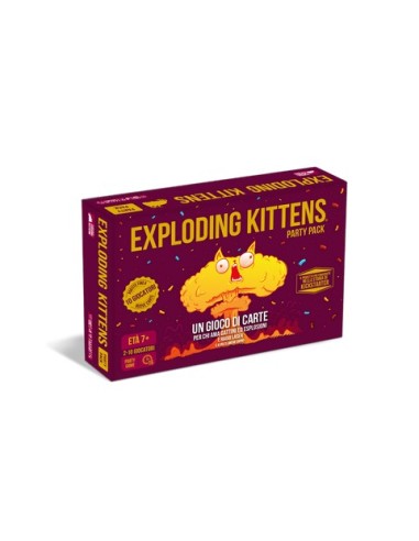 EXPLODING KITTENS PARTY PACK NUOVA EDIZIONE