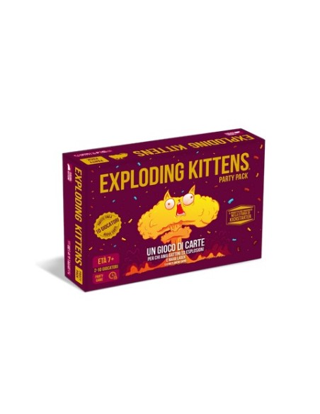 EXPLODING KITTENS PARTY PACK NUOVA EDIZIONE