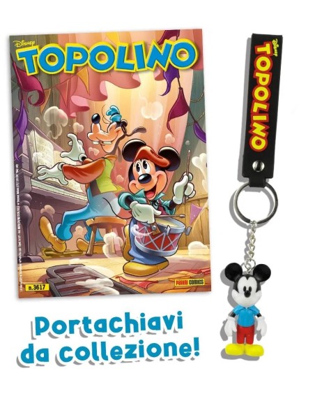 TOPOLINO 3617 + PORTACHIAVI TOPOLINO