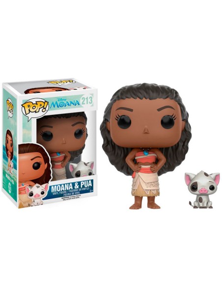 DISNEY MOANA OCEANIA - MOANA & PUA - POP 213