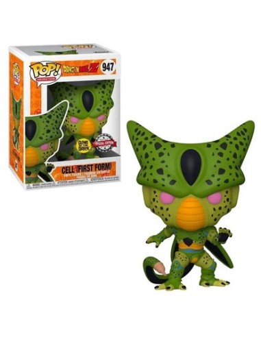 DRAGON BALL Z - CELL (FIRST FORM) GLOWS IN THE DARK - POP 947