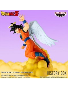 DRAGON BALL Z - HISTORY BOX - SON GOKU - STATUA 12CM