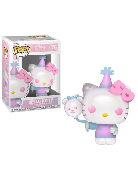 HELLO KITTY 50TH ANNIVERSARY - HELLO KITTY W/BALOON - POP 76