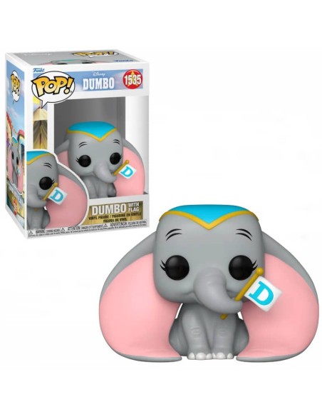 DISNEY: DUMBO - DUMBO W/FLAG - POP 1535
