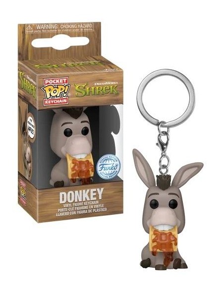 DREAMWORKS: 30TH ANNIVERSARY - SHREK - DONKEY - POCKET POP KEYCHAIN