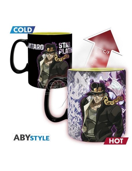 JOJO`S BIZARRE ADVENTURE - TAZZA HEAT CHANGE 460ML - JOTARO/DIO
