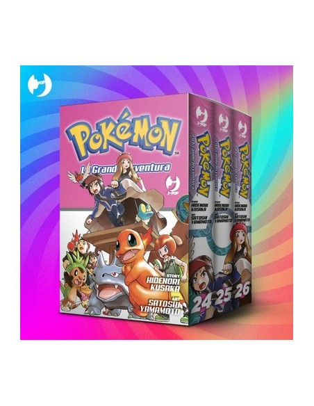POKEMON LA GRANDE AVVENTURA BOX 8 - (24-26)