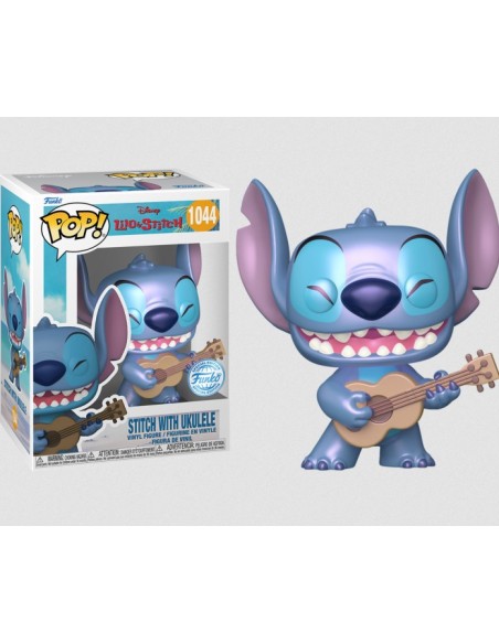 DISNEY: LILO & STITCH - STITCH W/ UKULELE (PRL) - FUNSIDE 20 EXCLUSIVE - POP 1044