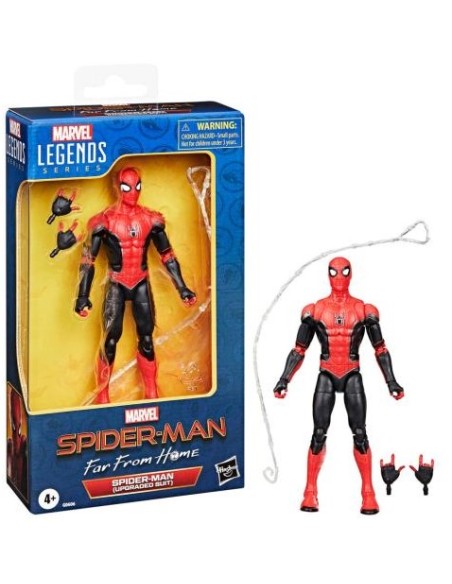 MARVEL LEGENDS - FAR FROM HOME - SPIDERMAN (UPGRADED SUIT) - ACTION FIGURE 15CM