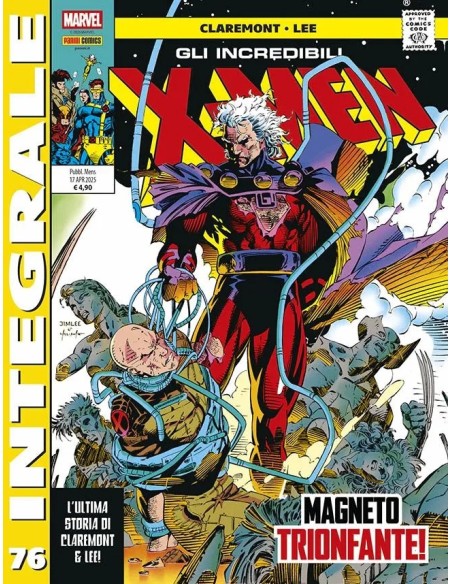 X-MEN DI CHRIS CLAREMONT 76 (di 76) - MARVEL INTEGRALE